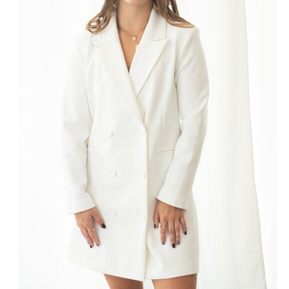 NWT French Connection Whisper Blazer Dress - Picture 1 of 3